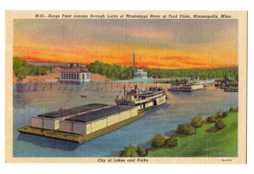 Mississippi river ford lock #6